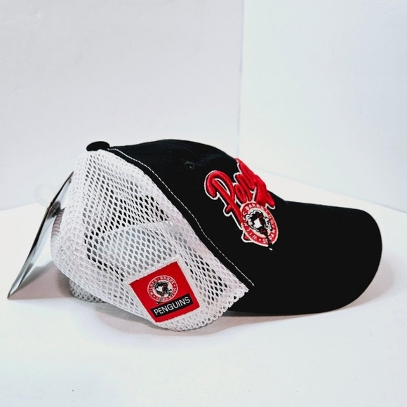 Vintage Pittsburgh Penguin NHL Hockey Reebok Hat/Cap OS Mesh Back Embroidered - Picture 2 of 12